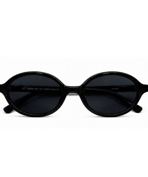 Óculos Solar Oval Hailey Preto