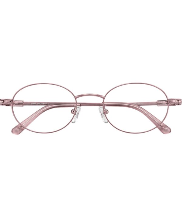 Óculos De Grau Oval Lunette Rose