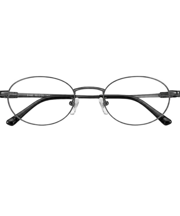 Óculos De Grau Oval Orion Cinza