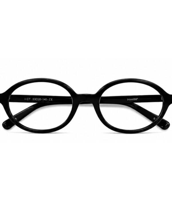 Óculos De Grau Mya Oval Preto